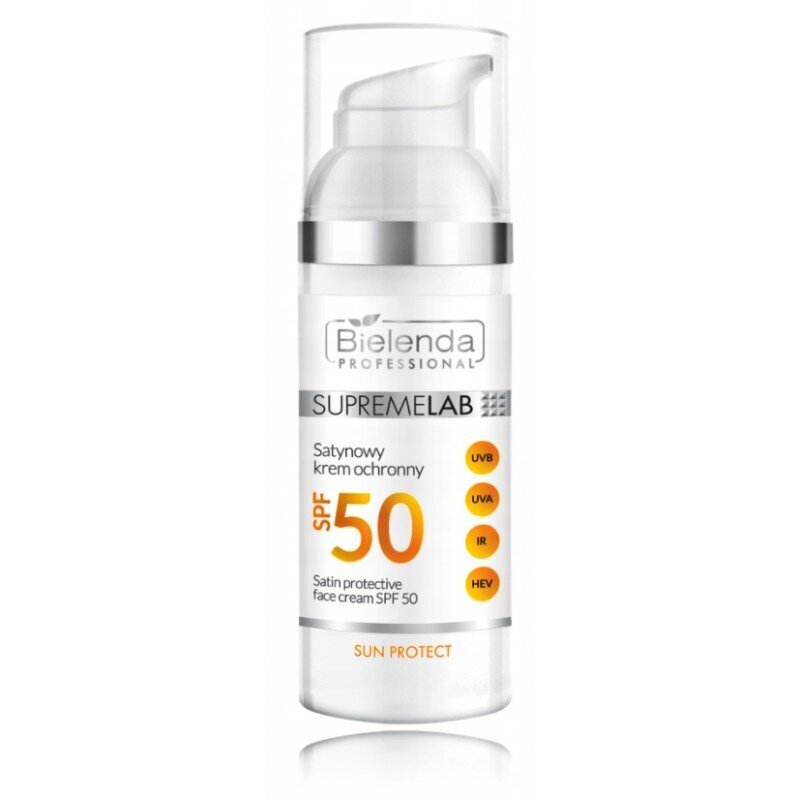 Päikesekreem Bielenda Professional Supremelab SPF50, 50ml цена и информация | Päikesekaitse ja päevitusjärgsed kreemid | hansapost.ee