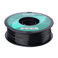 eSUN 3D filament PETG 1kg Black цена и информация | eSun Мобильные телефоны, Фото и Видео | hansapost.ee