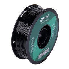 eSUN 3D filament PETG 1kg Black цена и информация | Смарттехника и аксессуары | hansapost.ee