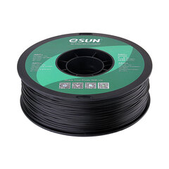 eSUN 3D filament ABS+ 1kg Black цена и информация | eSun Мобильные телефоны, Фото и Видео | hansapost.ee