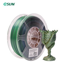 eSUN 3D filament ePLA-Silk Mystic 1kg Gold Green Black цена и информация | Смарттехника и аксессуары | hansapost.ee