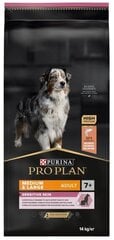 Purina Pro Plan 7+ Medium/Large Sensitive Skin vanematele koertele, 14 kg hind ja info | Purina Koerad | hansapost.ee