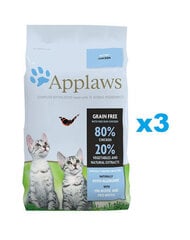 Applaws для котят с курицей, 72х70 г цена и информация | Сухой корм для кошек | hansapost.ee