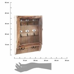 Шкаф для ключей, 26x38 см, дерево цена и информация | Другие принадлежности для мебели | hansapost.ee