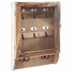 Шкаф для ключей, 26x38 см, дерево цена и информация | Другие принадлежности для мебели | hansapost.ee