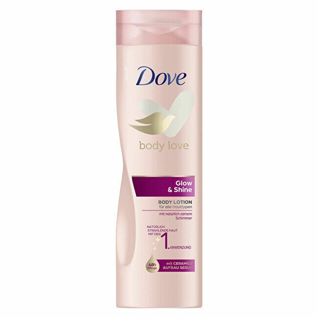 Kehakreem Dove Body Love Glow & Shine Body Lotion, 250 ml цена и информация | Kehakreemid, kehaõlid ja losjoonid | hansapost.ee