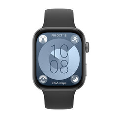 Huawei Watch Fit 3 Black 55020CEC цена и информация | Фитнес-браслеты | hansapost.ee