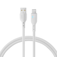 USB cable - Lightning 2.4A 1.2m Joyroom S-UL012A13 - white цена и информация | Кабели для телефонов | hansapost.ee