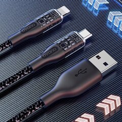 Fast charging cable 30W 1m USB - Lightning Dudao L22L - gray цена и информация | Кабели для телефонов | hansapost.ee