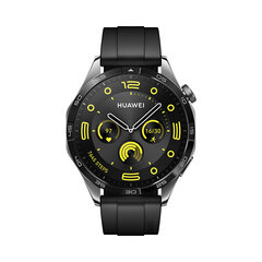 Defektiga toode. Huawei Watch GT 4 46mm Black Fluoroelastomer 55020BGS hind ja info | Defektiga tooted | hansapost.ee