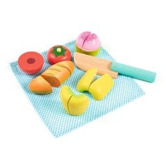 Puidust lõikamise toidukomplekt - Piknik, Djeco DJ05511 цена и информация | Игрушки для малышей | hansapost.ee