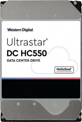 Western Digital 18TB WD Ultrastar DC HC550 0F38353 7200RPM 512MB Ent. цена и информация | Sisemised kõvakettad | hansapost.ee