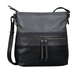 Женская сумка через плечо Tom Tailor Hobo 26104*60, черная цена и информация | Женские сумки | hansapost.ee