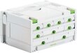 Tööriistakast Festool Sortainer SYS 3-SORT/9 491985 цена и информация | Tööriistakastid, tööriistakotid ja -kärud | hansapost.ee