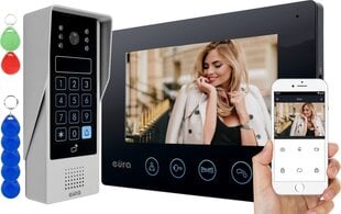 Видеодомофон Delta Eura VDP-90A3 черный монитор Tuya цена и информация | Домофоны | hansapost.ee