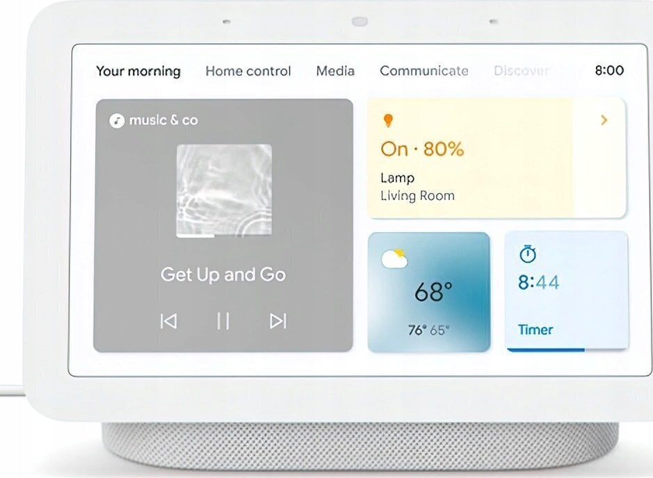 Assistent kõlar Google Nest Hub Google 2gen Chalk hind ja info | Valvesüsteemid, kontrollerid | hansapost.ee