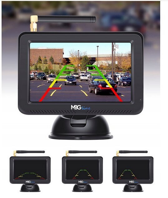 Tagurduskaamera traadita komplekt MBG Line D+435+009S hind ja info | Pardakaamerad ja auto videokaamerad | hansapost.ee