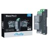 Nutikas relee Wi-Fi Bluetooth LAN Shelly Qubino Wave Pro 2 цена и информация | Valvesüsteemid, kontrollerid | hansapost.ee