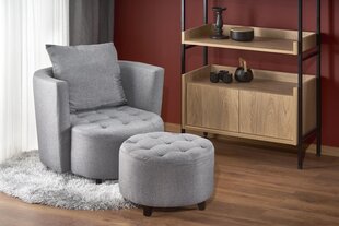 Товар с повреждением. Кресло Halmar Hampton с подставкой для ног, серый цвет цена и информация | Товары с повреждениями | hansapost.ee