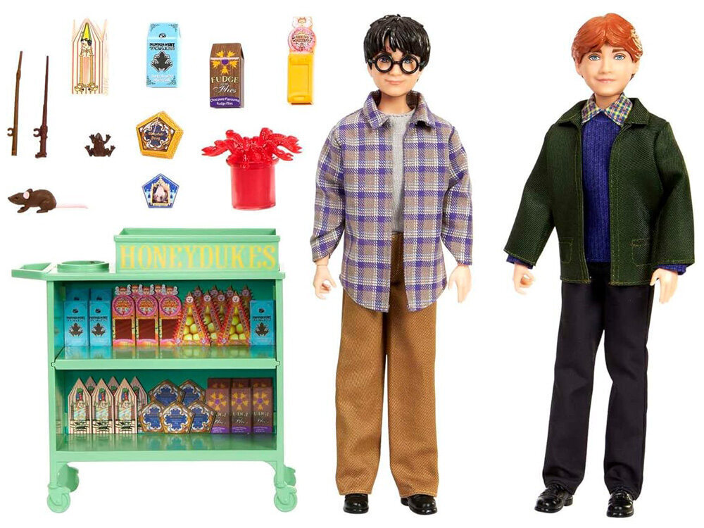 Mattel ZA5082 Harry Potteri ja Ron Sigatüüka nukukomplekt цена и информация | Mänguasjad tüdrukutele | hansapost.ee