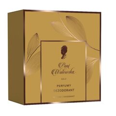 Komplekt Pani Walewska Gold naistele: parfüümvesi EDP, 30 ml + pihustatav deodorant, 90 ml hind ja info | Parfüümid naistele | hansapost.ee