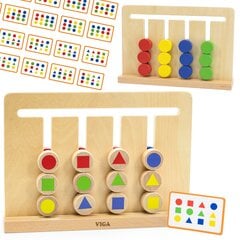 Логическая игра Монтессори Viga цена и информация | Развивающие игрушки для детей | hansapost.ee