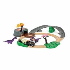 Набор поезда с динозавром Brio, 21 д. цена и информация | Игрушки для мальчиков | hansapost.ee
