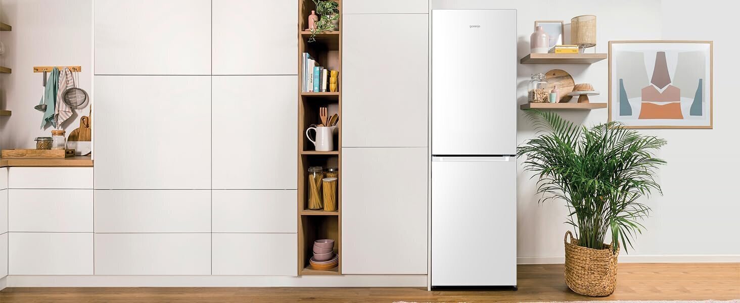 Gorenje NRK 418ECW4 цена и информация | Külmkapid-külmikud | hansapost.ee