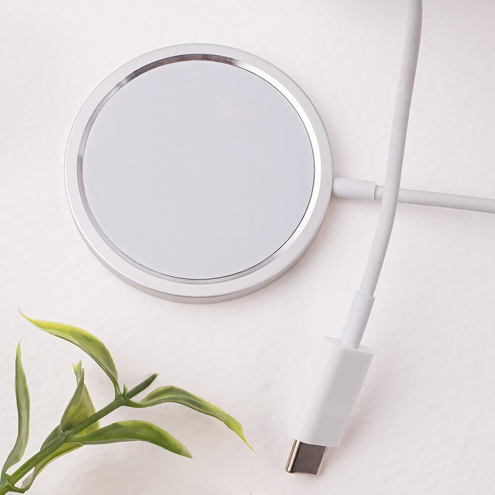 Forever MAWC-100 magnetic wireless charger 15W gray hind ja info | Laadijad mobiiltelefonidele | hansapost.ee