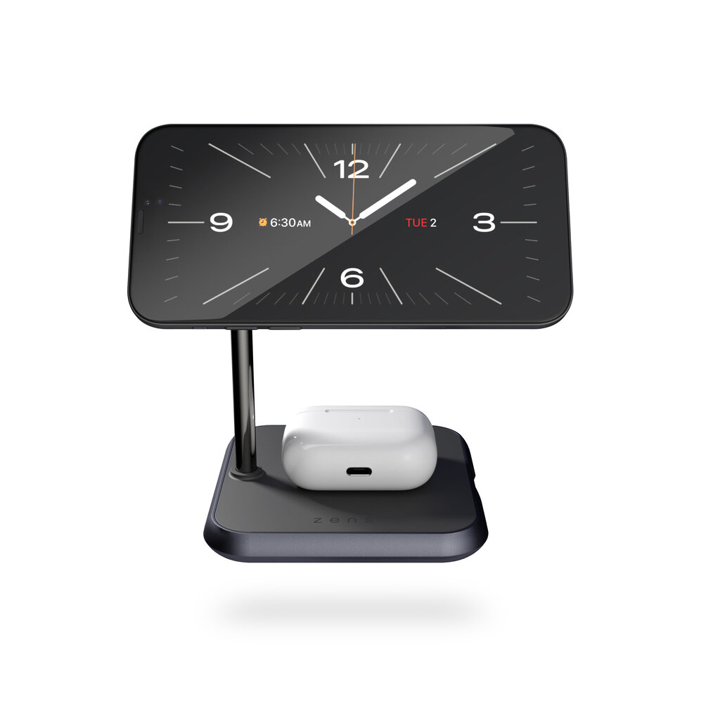 Zens 3-in-1 Magnetic Wireless Charger ZEDC19B/00 hind ja info | Laadijad mobiiltelefonidele | hansapost.ee