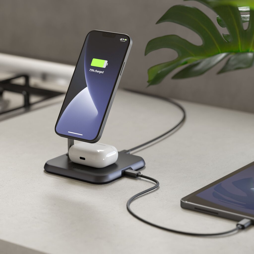 Zens 3-in-1 Magnetic Wireless Charger ZEDC19B/00 цена и информация | Laadijad mobiiltelefonidele | hansapost.ee