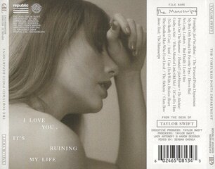 CD TAYLOR SWIFT "The Tortured Poets Department" цена и информация | Виниловые пластинки, CD, DVD | hansapost.ee