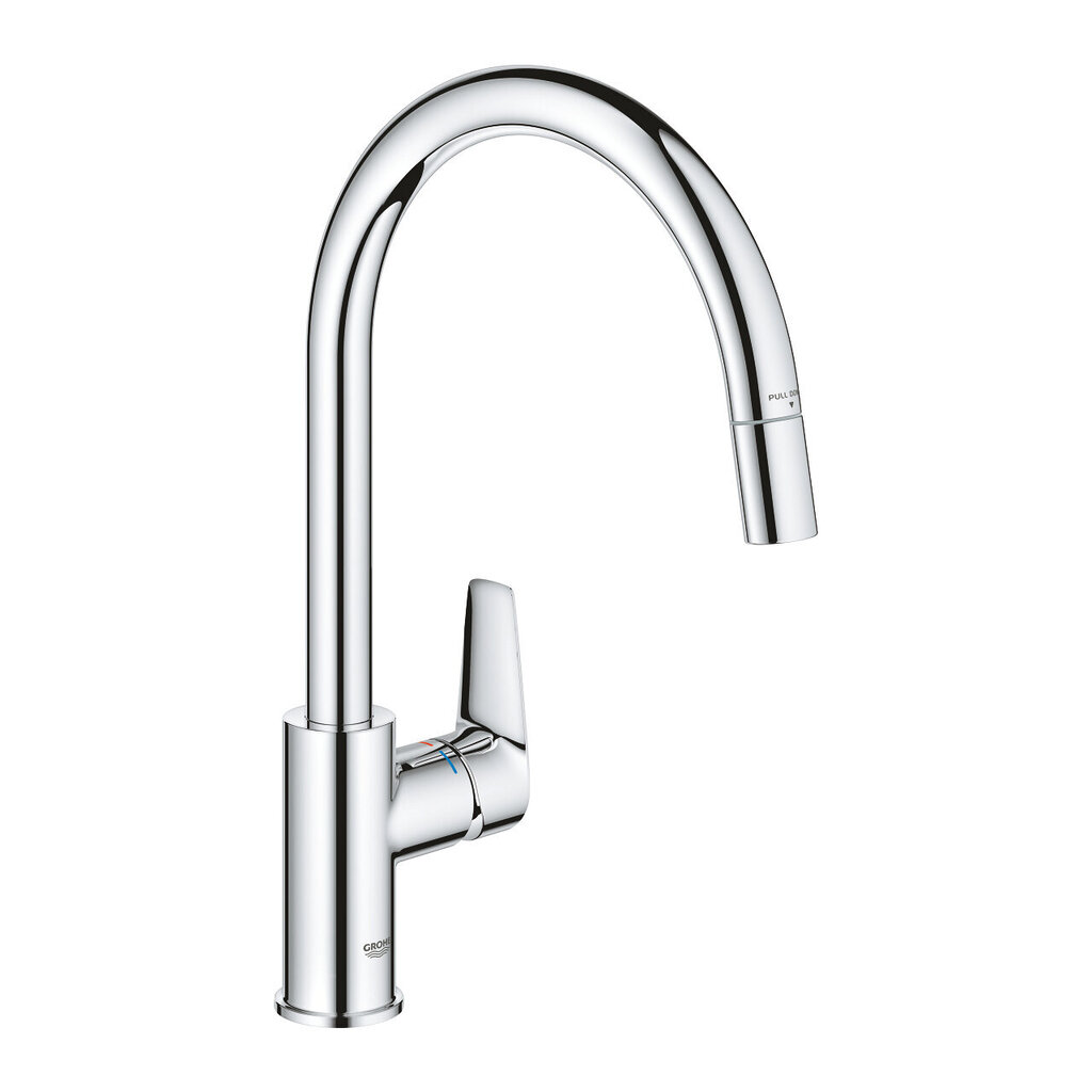 GROHE Bauedge ühe kangiga segisti 1/2 tolli 30536000 hind ja info | Köögisegistid | hansapost.ee