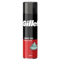Raseerimisgeel Gillette Original, 200ml цена и информация | Косметика и средства для бритья | hansapost.ee