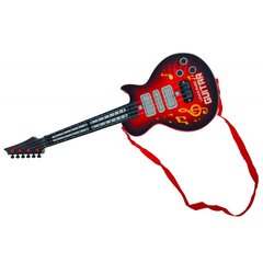 Electric Guitar Star Strings Värvilised dioodid, punane kaina ir informacija | Развивающие игрушки для детей | hansapost.ee