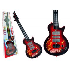 Electric Guitar Star Strings Värvilised dioodid, punane kaina ir informacija | Развивающие игрушки для детей | hansapost.ee