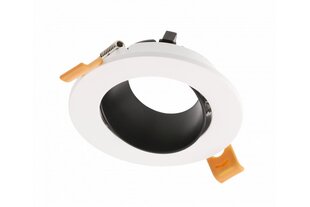 Корпус светильника точечного ARIES, IP20, Ø90*30mm, круглый, белый/черный цена и информация | Потолочные светильники | hansapost.ee