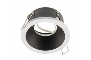 Корпус светильника точечного ELVA, IP54, Ø85x45 мм, белый/чёрный цена и информация | Потолочные светильники | hansapost.ee