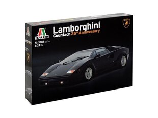 Italeri - Lamborghini Countach 25th Anniversary, 1/24, 3684 hind ja info | Italeri Lastekaubad ja beebikaubad | hansapost.ee