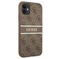 Originaal GUESS 4G Stripe - Iphone 11 , pruun цена и информация | Telefonide kaitsekaaned ja -ümbrised | hansapost.ee