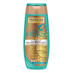 Isepruunistav kehakreem Perfecta I Love Bronze balsam, 250 ml hind ja info | Solaariumikreemid | hansapost.ee