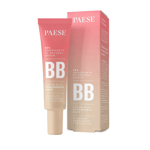 BB näokreem Paese 03W Natural, 30 ml цена и информация | Näokreemid | hansapost.ee