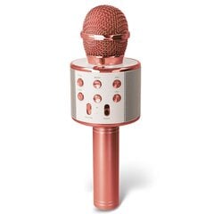 Forever Bluetooth microphone with speaker BMS-300 rose gold hind ja info | Mikrofonid | hansapost.ee