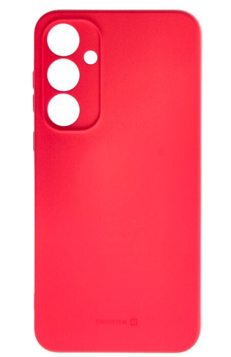Swissten Soft Joy Case for Samsung Galaxy A55 Red цена и информация | Telefonide kaitsekaaned ja -ümbrised | hansapost.ee
