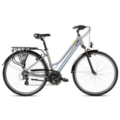 Треккинговый велосипед Romet Gazela 0 2024, 20"/L, серый цена и информация | Велосипеды | hansapost.ee