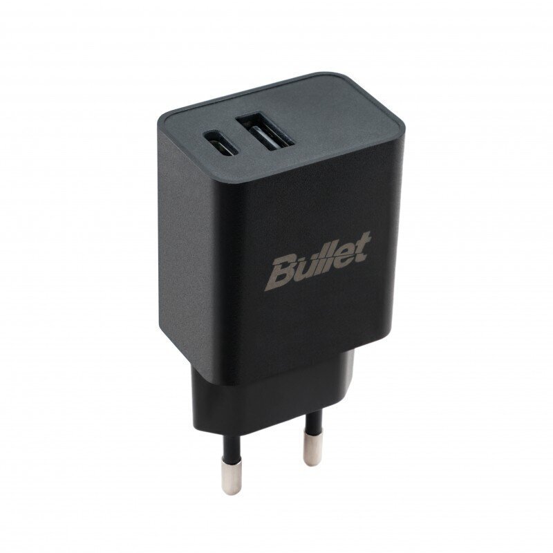 Bullet universaalne laadija USB+USB-C hind ja info | Laadijad mobiiltelefonidele | hansapost.ee