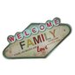 Forever Light lamp Retro Welcome Family цена и информация | Rippvalgustid | hansapost.ee