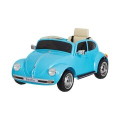 Vaikiškas elektromobilis Beetle 12V, mėlynas цена и информация | Электромобили для детей | hansapost.ee