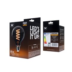 LED lemputė E27 G95 4W 230V 2000K 250lm SF dūminis Forever Light цена и информация | Лампочки | hansapost.ee