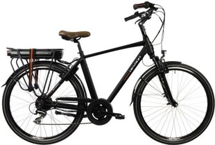 Elektrijalgratas Brooklyn Urban 28", must цена и информация | Электровелосипеды | hansapost.ee
